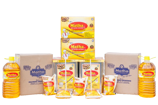 Matha Groundnut Oil Products